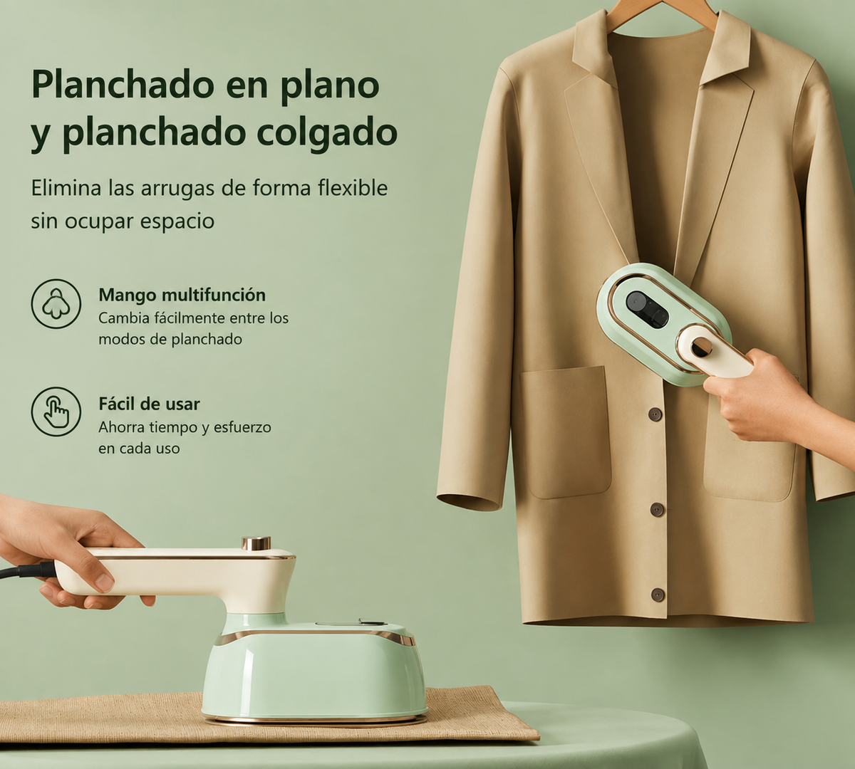 Plancha de vapor 1190 W